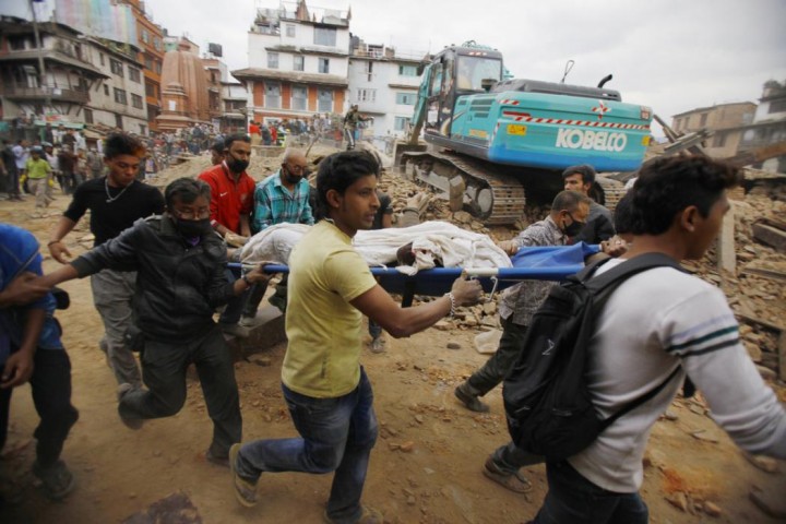 Strong earthquake and aftershocks shake Nepal