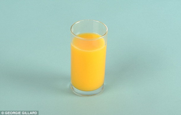 100 ml apelsīnu sulas