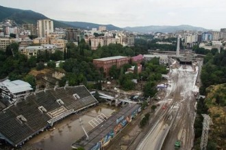 plūdi Tbilisi