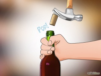 kā atvērt vīna pudeli
