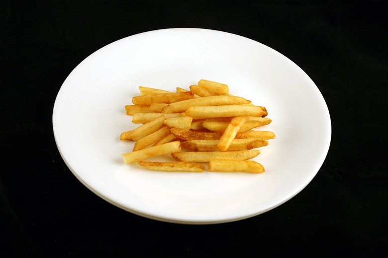 Frī kartupeļi - 73 grami = 200 kalorijas