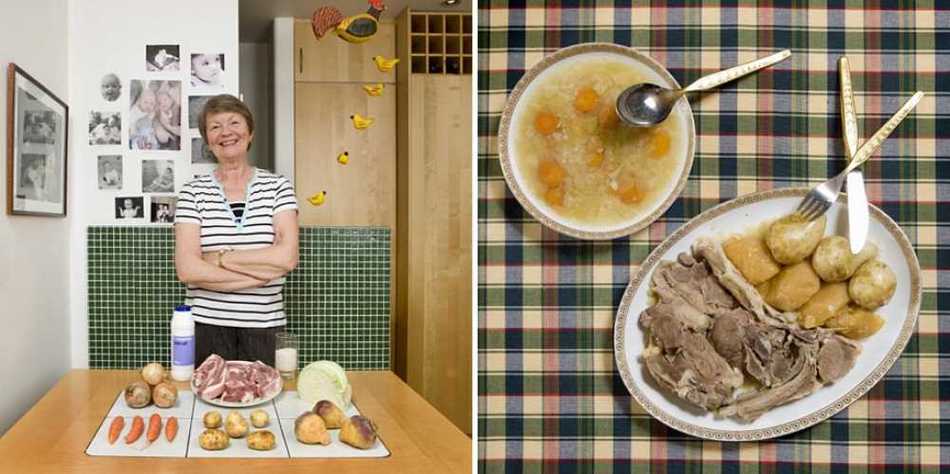 ISLANDE - aitas gaļas zupa un otrais ēdiens