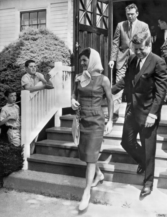 President Kennedy and Jackie