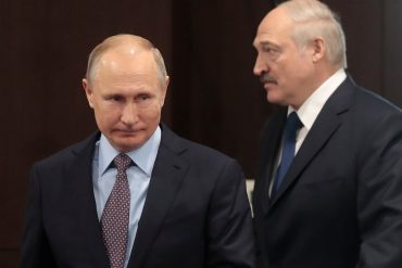 Putins, Lukašenko