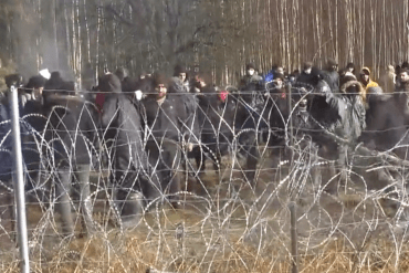 migranti pie Polijas robežas