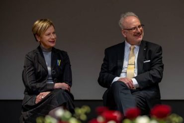 Egils Levits un Sarmīte Ēlerte